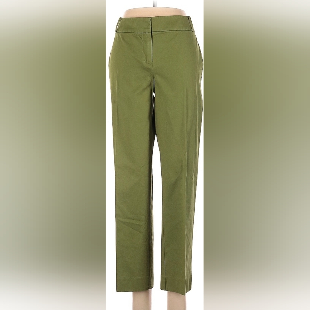 Women's Green Cropped Pants Size 4